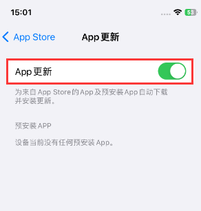 商丘苹果15维修中心如何让iPhone15APP自动更新