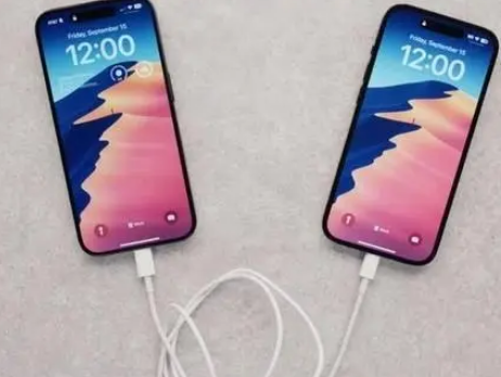 商丘苹果15维修店分享iPhone15可以给安卓充电吗 